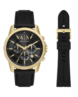 Armani Exchange men watch set with 2 straps