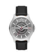 Armani Exchange Hampton Skeleton men watch silver 