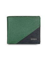 Cerruti 1881 leather wallet for men 6cc green 