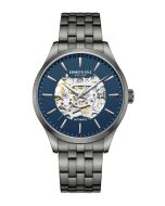 Kenneth Cole Men Skeleton Automatic Watch Grey, Blue 