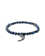 Police Talon Bracelet for Men - Modern Blue Beaded Design

