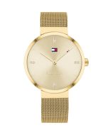 Tommy Hilfiger ladies watch stainless steel golden