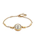 Aigner women bracelet stainless steel golden