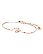 Aigner Women's Bracelet – Stainless Steel Rose Gold With Pearls