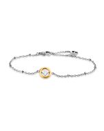 Aigner ladies round bracelet stainless steel silver