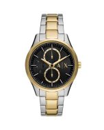 Armani Exchange Dante Men Watch steel gold , Black