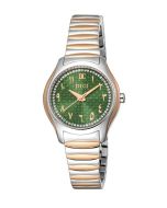 DICI Milano Tasle ladies Quartz watch steel rose gold , Green