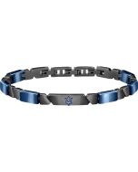 Maserati bracelet for men blue / Black ceramic Size 22cm