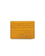 Cerruti 1881 card case tan leather 6cc for men 