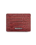 Cerruti 1881 men card case red leather 6 cards