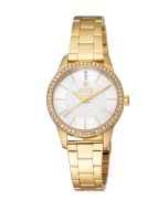 DICI Milano Sierra watch for women stainless steel gold with crystal