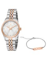 DICI Milano Quartz watch for women steel rose gold , Silver