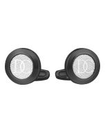 DICI Milano cufflink for men stainless steel black / silver