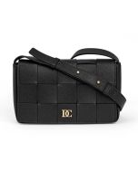 DICI Milano Ladies Leather Black Mini Handbag 
