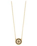 DICI Milano splende necklace for ladies gold with black
