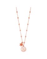 DICI Milano necklace for women steel rose gold with MOP