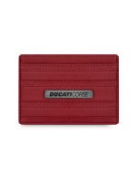 Ducati LINEA card holder 2cc with red leather 