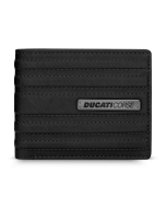 Ducati LINEA men wallet 8cc with black leather