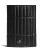 Dunhill Rollagas Key Case Black Leather 