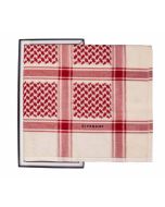 Givenchy Classic Shemagh - Premium Red & Beige Size 58