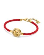 Escada Isabella Gold Plated Red Cord Ladies Bracelet