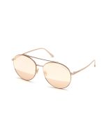 Tom Ford CLEO sunglasses shiny rose gold / gradient