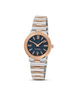 Guy Laroche Sacha ladies watch steel blue , Rose gold 