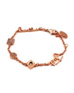 Just Cavalli Rose Gold Bracelet with Crystal