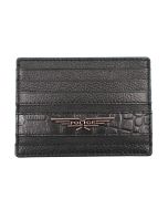 Police Textured Leather Cardholder - Elegant & Practical