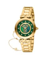 Just Cavalli Ladies Watch set with 2 pcs gold