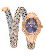 Just Cavalli Lady Snake women watch rose gold , Blue