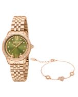Just Cavalli ladies Quartz watch stainless steel rose gold 