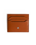 Montblanc Meisterstuck 6 Cards Leather Card Holder - Tan