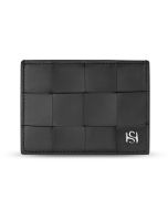 Saint Honore men card holder 4cc with black leather