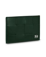 Saint Honore men card holder 4cc with green leather