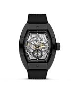 Cerruti 1881 Ovaro Men's Watch - Black Skeleton Dial