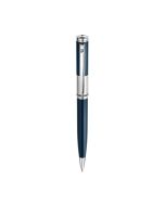 Police Ballpoint Pen – Elegant Blue & Silver Finish