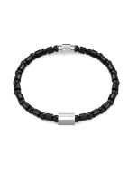 Police UC.SHINY bracelet for men black onyx 