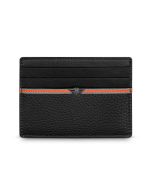 Police DEBONAIR card holder for men 4cc in black leather