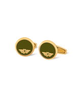 Police SEDLEC Cufflink for men , Gold 