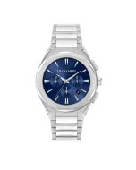 Trussardi Brink Quartz Watch For Men Silver , Blue