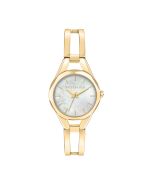 Trussardi METROPOLITA ladies watch steel gold with MOP