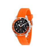 Sector 230 Quartz chronograph men watch orange silicon strap