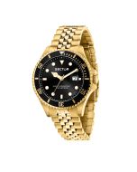 Sector 230 Quartz men watch gold , Black