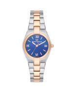 Philip watch TIMELES women watch stainless steel rose gold , Blue