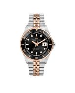 Philip Watch Caribe Quartz Watch For Men Rose Gold , Black