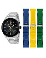 Maserati TRAGUARDO Quartz chronograph gent watch with 3 straps