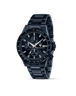 Maserati SFIDA men Quartz watch steel dark blue 