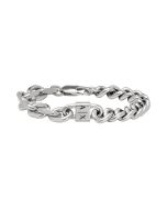 Armani Exchange small bracelet for men stainless steel silver 
