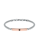 Morellato Urban bracelet for men rose gold ,Silver 